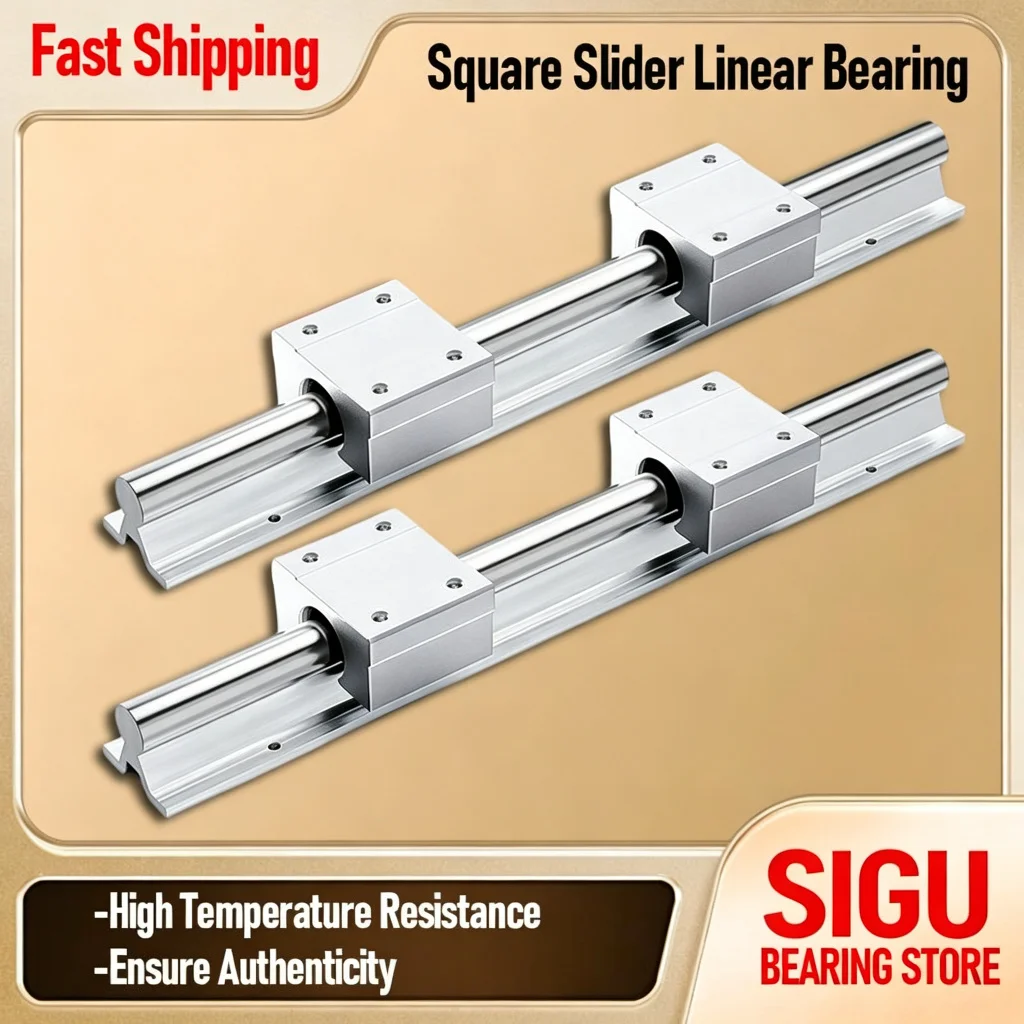Japan Imported Square Slider Guide Bearing SBR12x0.5/1.0/1.5m SBR16x0.5/1.0/1.5m SBR20x0.5/1.0/1.5m SBR25x0.5/1.0/1.5m