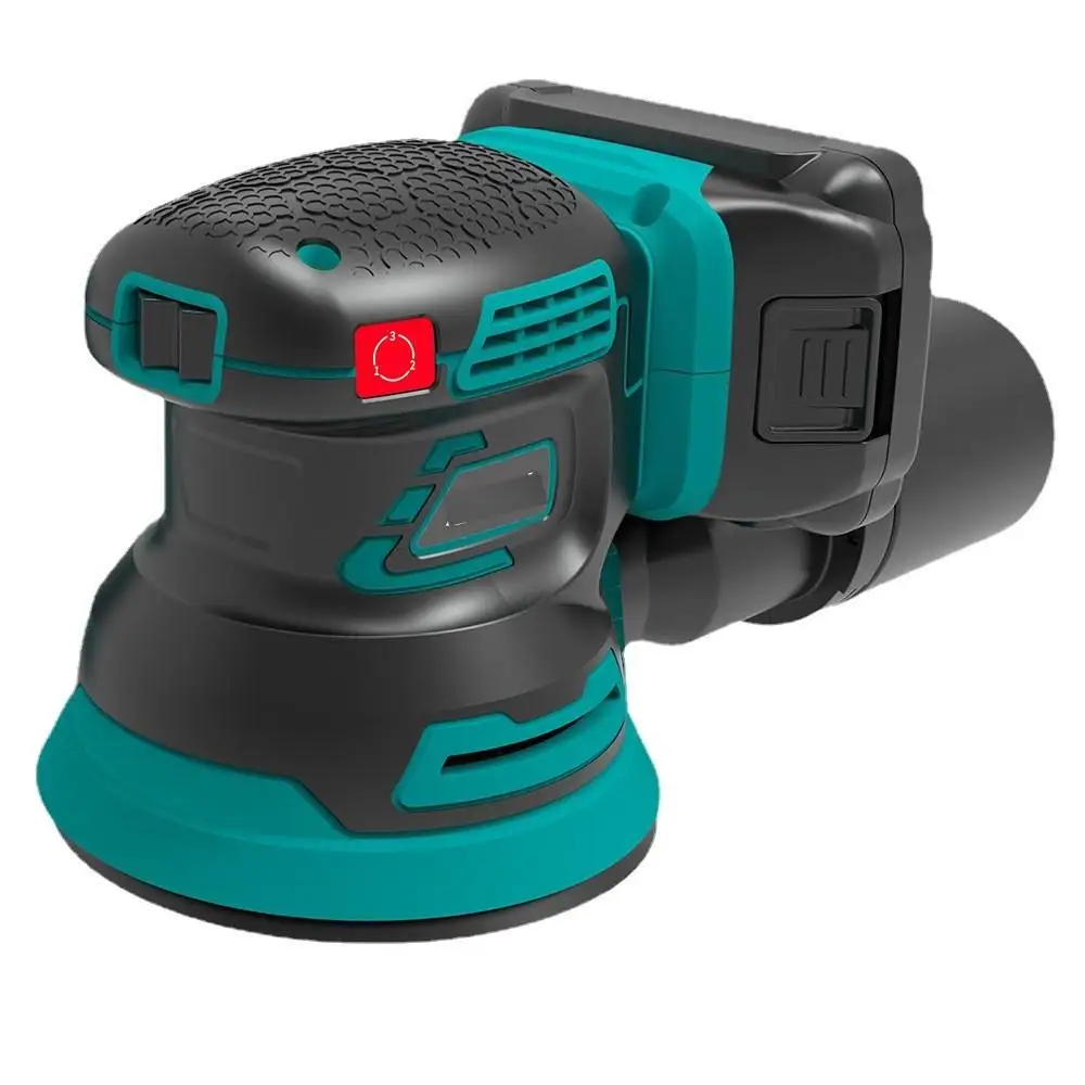 

Беспроводная эксцентриковая шлифовальная машина Ranlraka 125 мм, 3 скорости, бесщеточная, для шлифовки и полировки, совместима с аккумулятором Makita 18В