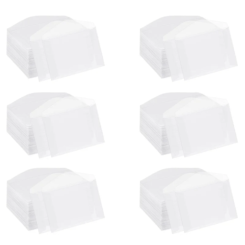 ABIJ-300PCS Lege Envelop Doorschijnend Papieren Enveloppen Set Brief Vintage Huwelijksuitnodiging Enveloppen Voor Kaarten