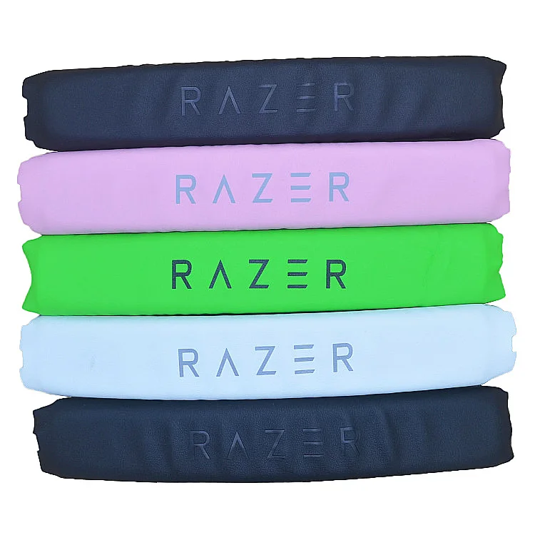 استبدال بطانة للأذن غطاء للأذن وسادات الأذن عقال ل Razer Kraken 7.1 Chroma V2 USB الألعاب برو V2 بطانة للأذن غطاء الوسادة