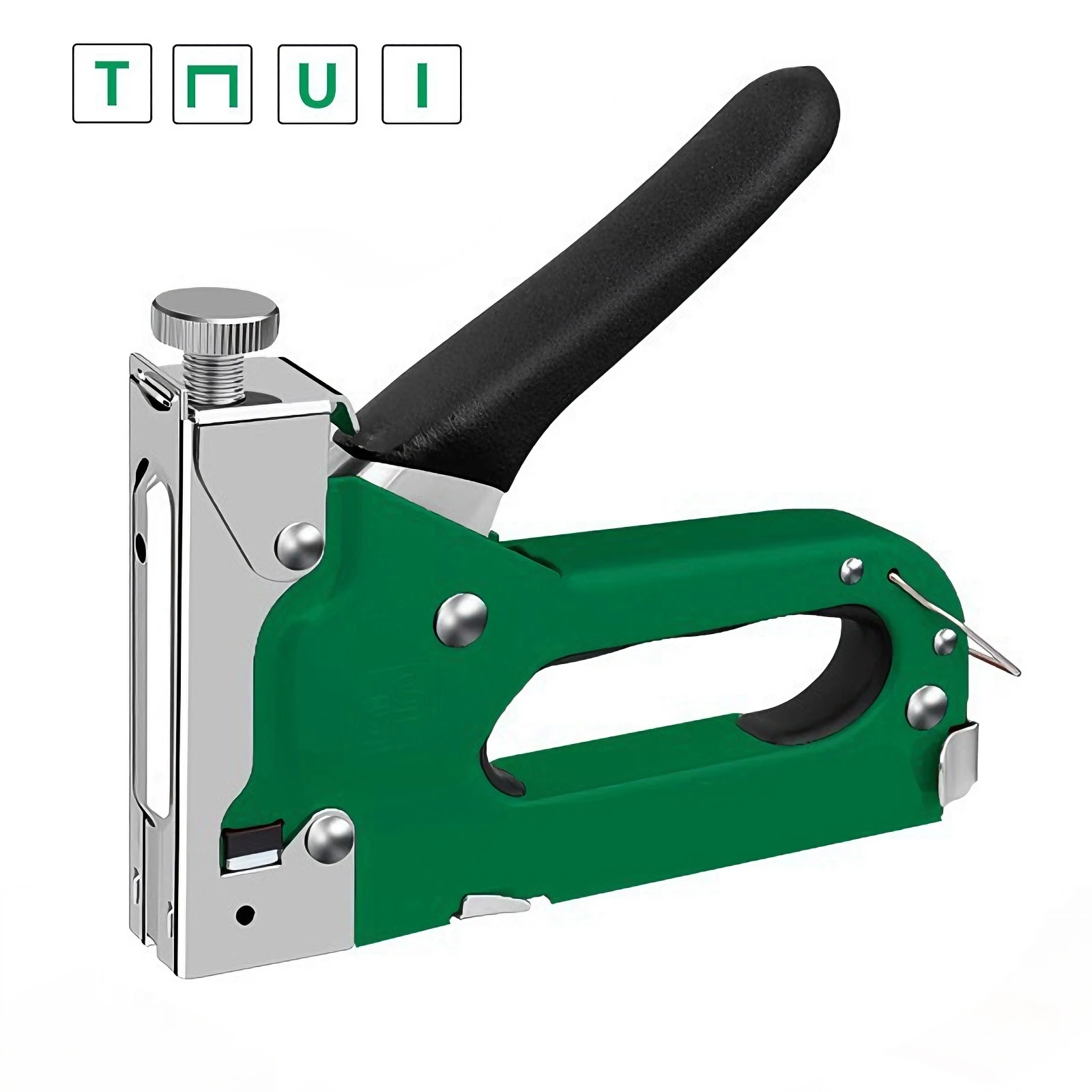 

4 in 1 Heavy Duty Staple Gun Manual Stapler Nail Gun for Wood Upholstery Carpentry Decoration Repair DIY Woodworking Hand Tools