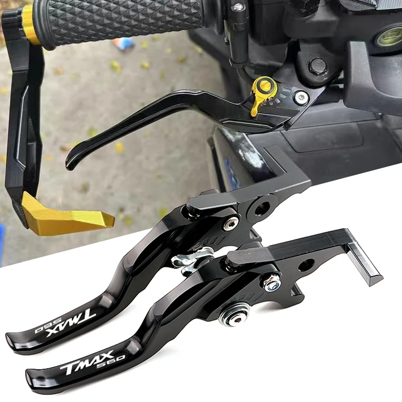 

Новинка 2025 года, рычаг тормозной муфты для мотоцикла, регулируемые рычаги тормозной муфты с ЧПУ для YAMAHA TECH MAX TMAX 560 T-Max 560, аксессуары