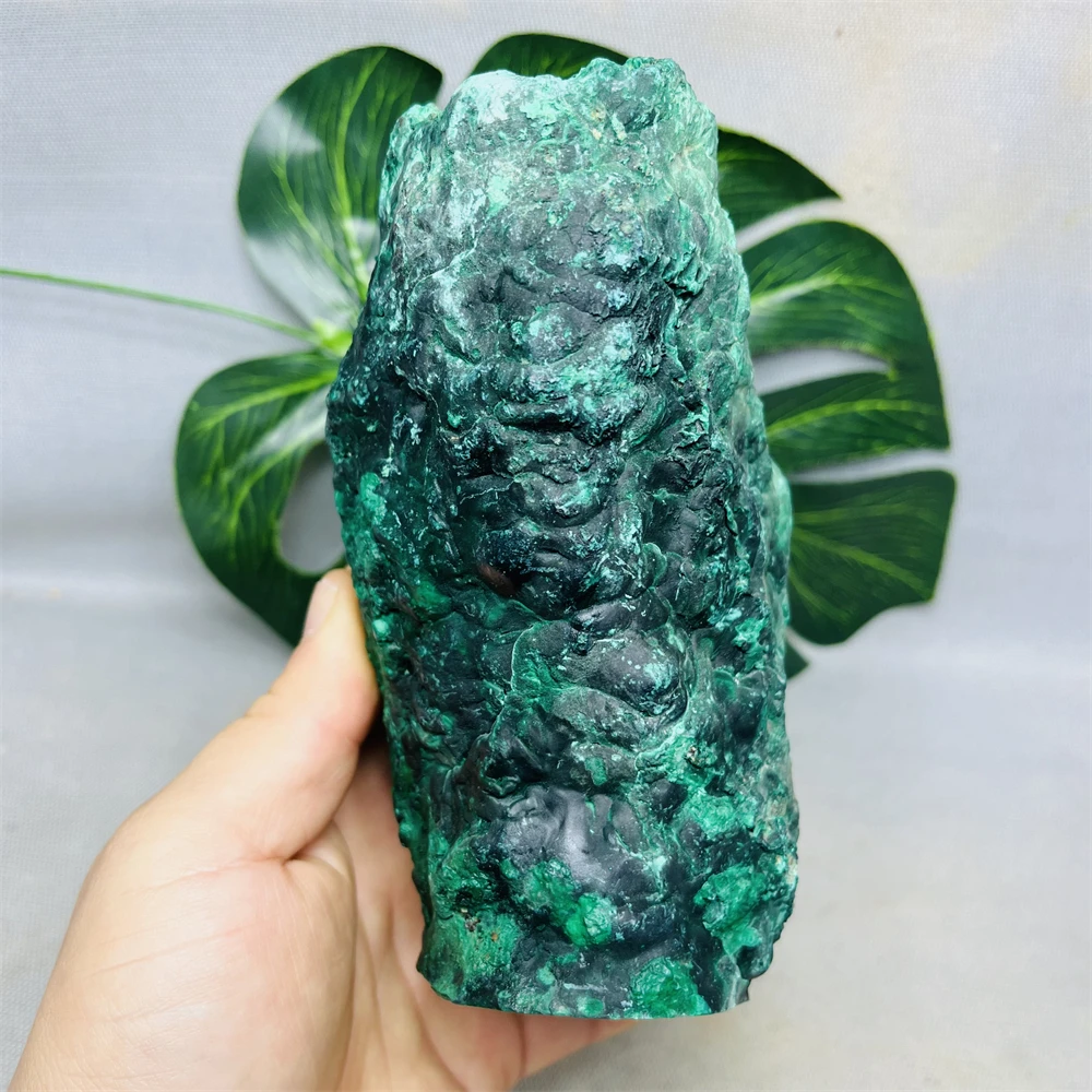 The Original Mineral Specimen Peacock Stone Column Museum Collection Home Room Decoration Super Energy Crystal Stone Healing