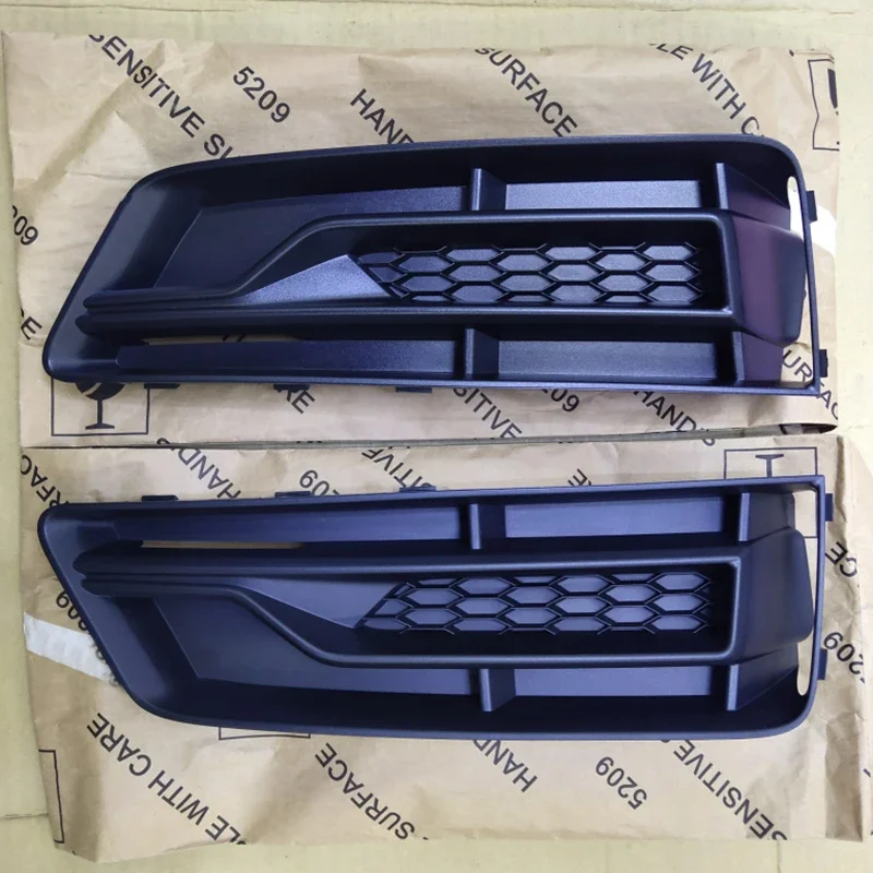 

Auto Front Bumper Fog Light Grill Cover Racing Grills For Audi A4 Allroad 2017 2018 2019 8W0807681P 9B9