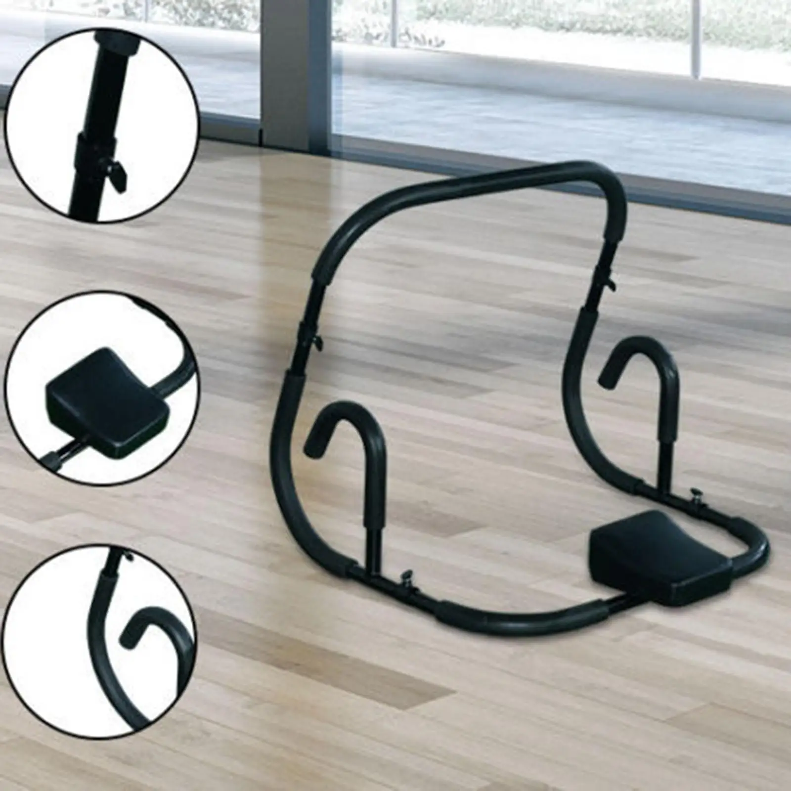 Máquina abdominal, entrenador de fuerza central de Metal, rodillo Ab, ejercitador de entrenamiento, equipo de gimnasio en casa para hombres y mujeres