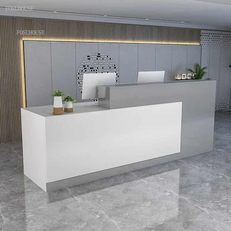 Reception Counter Company Reception Desks Commercial Beauty Salon Reception Desk Convenience Store Consultation Counter A