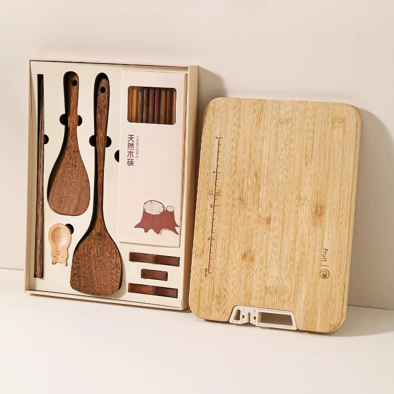 

LLMM solid wood chopsticks household division one person one chopstick set housewarming gift