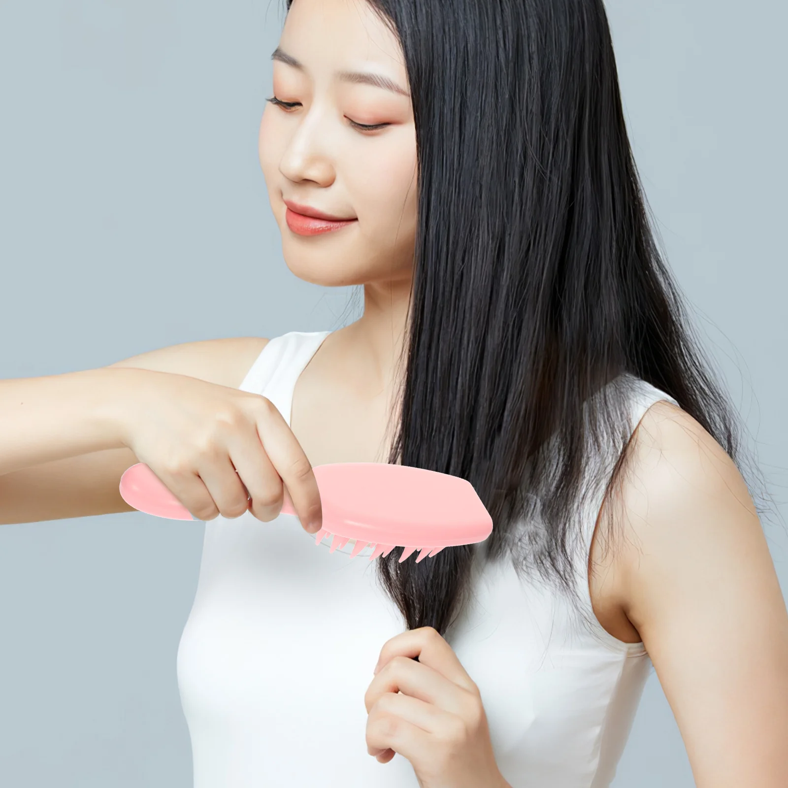 

Hair Washing Brush Deep Cleaning Shampoo Massage Tool Dandruff Removal Itchy Scalp Relief Shower Use Scalp Scrubber