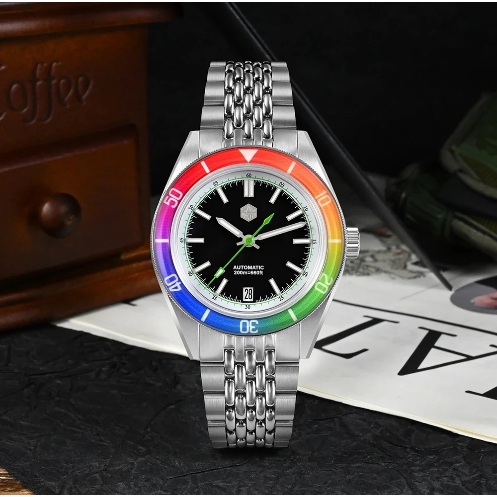 

San Martin 2024 39.5mm Summer Dive Watch Fashion Fun Fruit Series Men Sports Watches NH35 Automatic Mechanical 20Bar SN0116