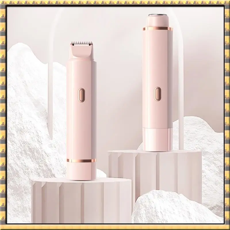 

Hot Sale Bikini Trimmer For Women Electric Shaver For Women 2 In 1 Pubic Hair Trimmer Women Wet & Dry For Legs Underarm