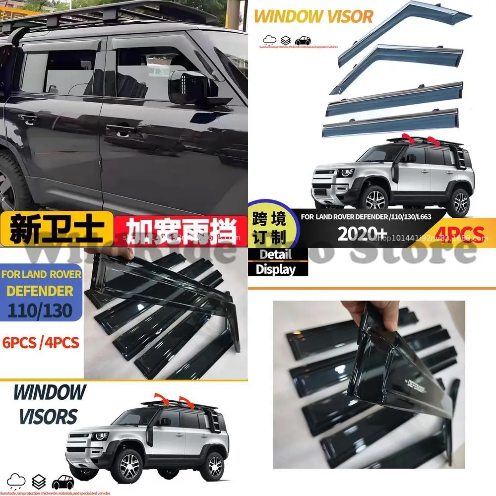 

1 set For 2020-2024 Land Rover Defender 110 Window Visors Defender 110 Rain Guards