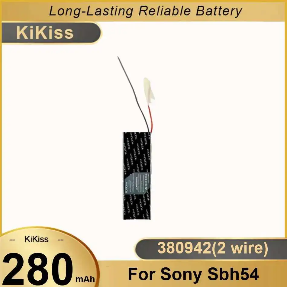 

380942 2 Wire Reliable Power For Sony SBH54 280Mah Bluetooth Audio Receiver Battery