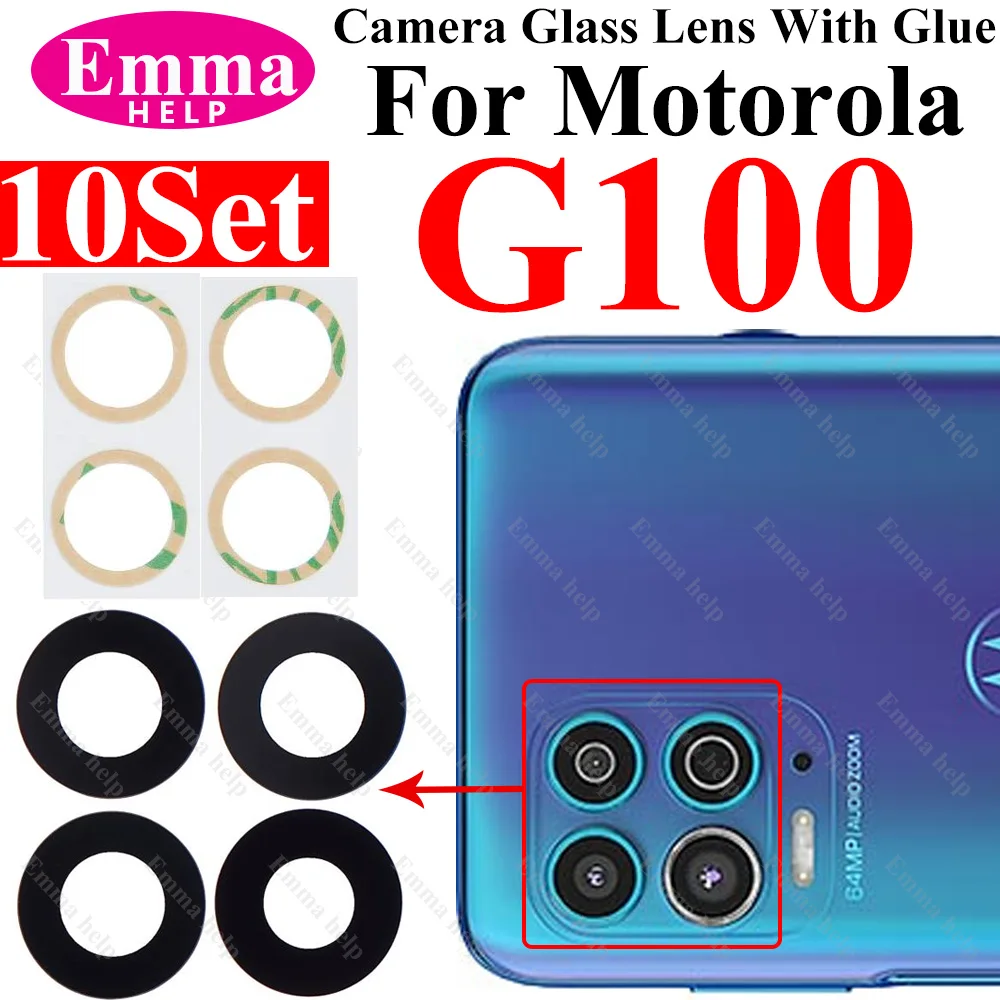 10 teile/los Schwarz Hinten Kamera Glas für Motorola G04 G14 G24 G34 G54 G84 G32 G42 G52 G62 G13 G53 G23 G73 rand 20 30 Pro + Kleber – Detail 7