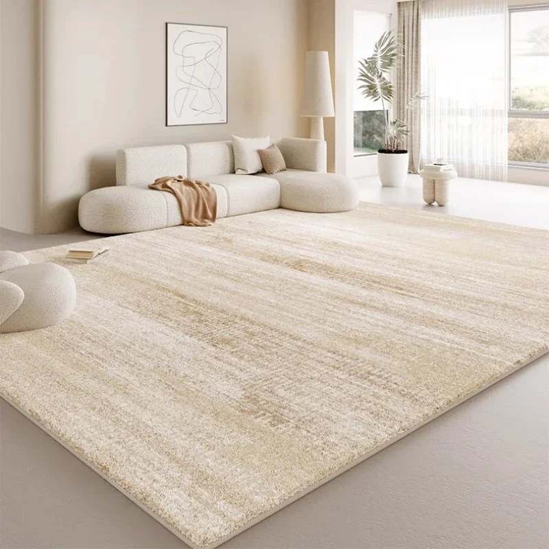Light Luxury Living Room Decoration Carpet Large Area Rugs for Bedroom Fluffy Plush Bedside Floor Mat Thick Anti-slip Lounge Rug