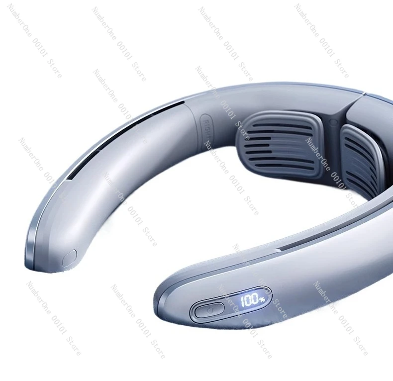 Portable portable small USB charging, neck neck bladeless turbo fan