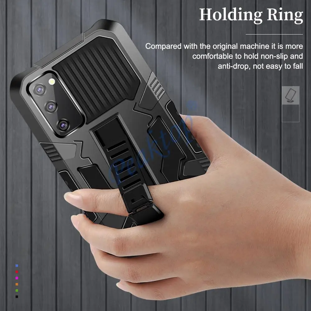 For Huawei P30 Lite P40 Pro P smart 2021 Z Case Shockproof Armor Stand Cover Huawei Honor 20 9X 8A 9C 9S 8S 7A 7C Pro Case Funda