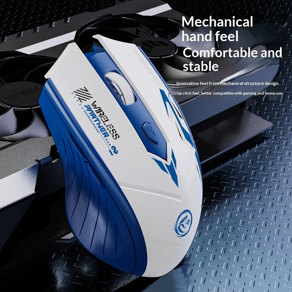 Lightweight Gaming Mouse Wireless Dual Mode RGB High DPI Programmable Ergonomic Anti-Slip for PC Laptop Desktop Gamer Esports Da