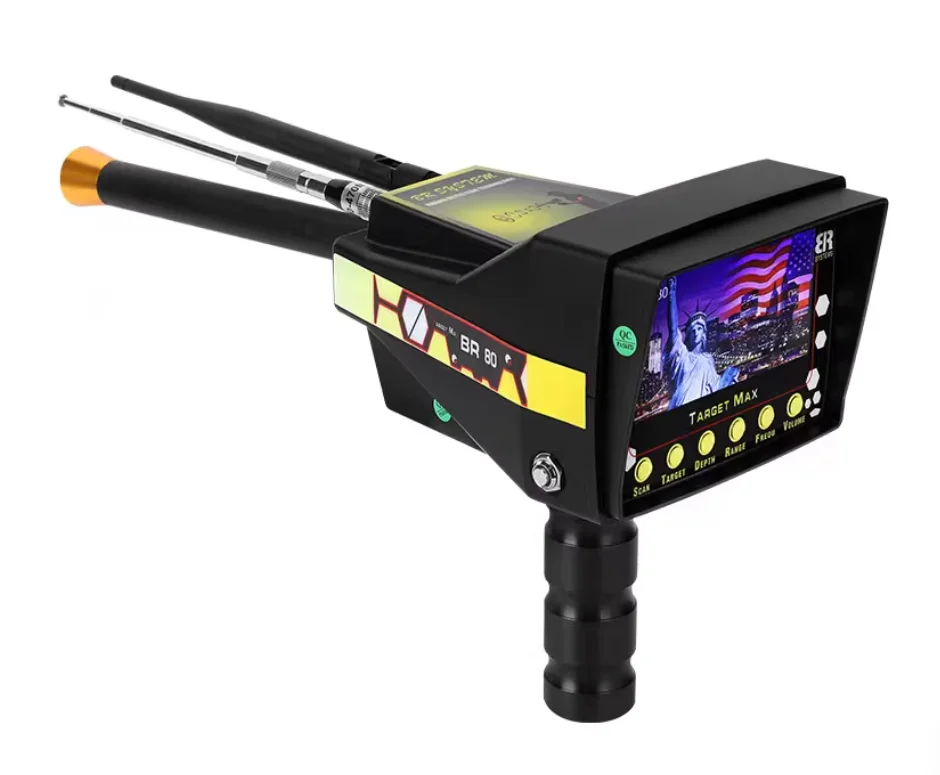 Fully Assembled BR System 80 Professional and Metal Detector Geo-Locators for Exploration
