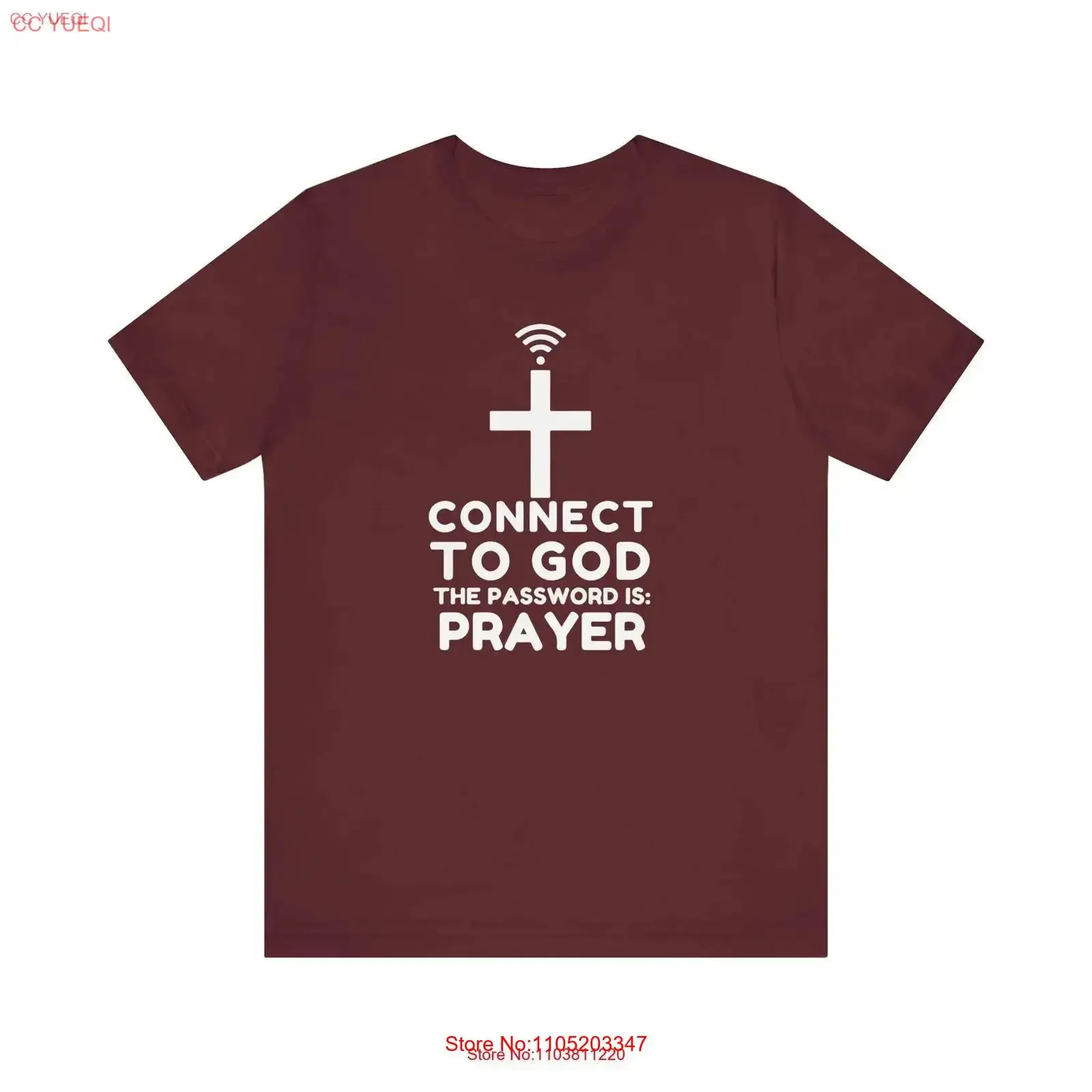 

Connect to God Password Prayer T Shirt Christian Jesus Wifi Jokes Spiritual Faith Based Believers Awesome vintage Washed