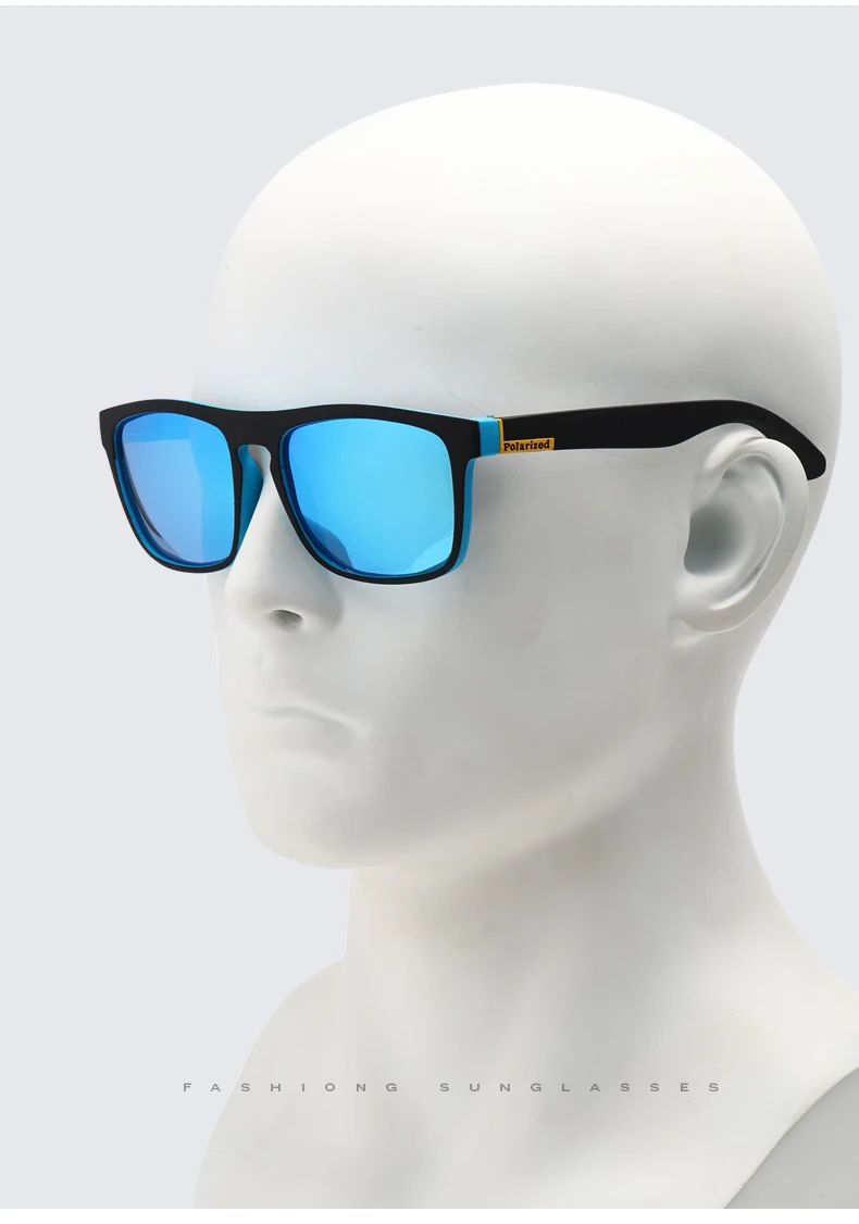 KAROS Polarisierte UV400 Unisex Outdoor Angeln Fahrbrille Tag- und Nachtsonnenbrille mit Verpackung – Detail 3