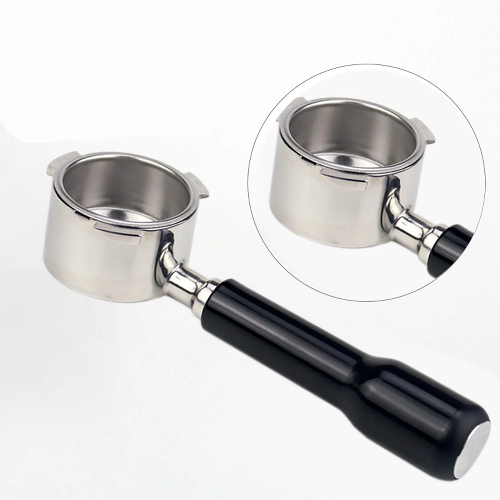 BAAG-2X 51MM Coffee Bottomless Portafilter For Delonghi EC680/EC685 Filter Replacement Filter Basket Coffee Accessories