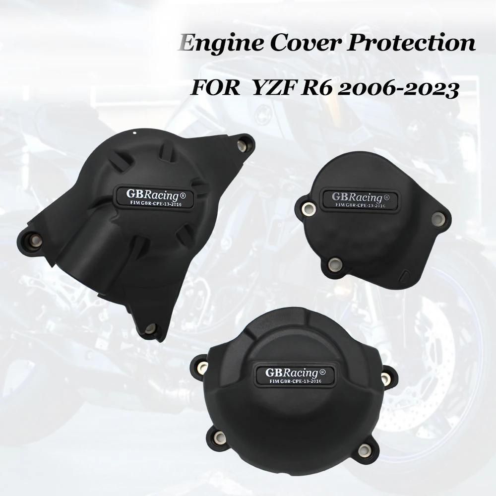 The New FOR YAMAHA YZF R6 2006 07 08 09 10 11 12 2013 2014 2015 2016 2017 2018 2019 2020 2021 2022 2023 Engine Protective Cover