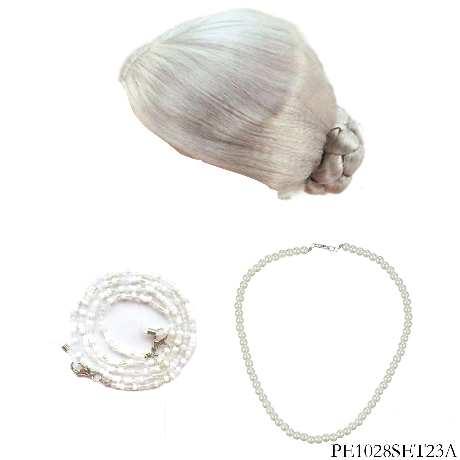 

Серия персонажей бабушки PESENAR включает в себя парики для пожилых людей, ожерелья и другие костюмы и аксессуары.