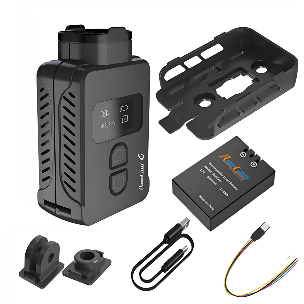 

RunCam 6 RunCam6 1080P 4K HD Portable FPV Camera