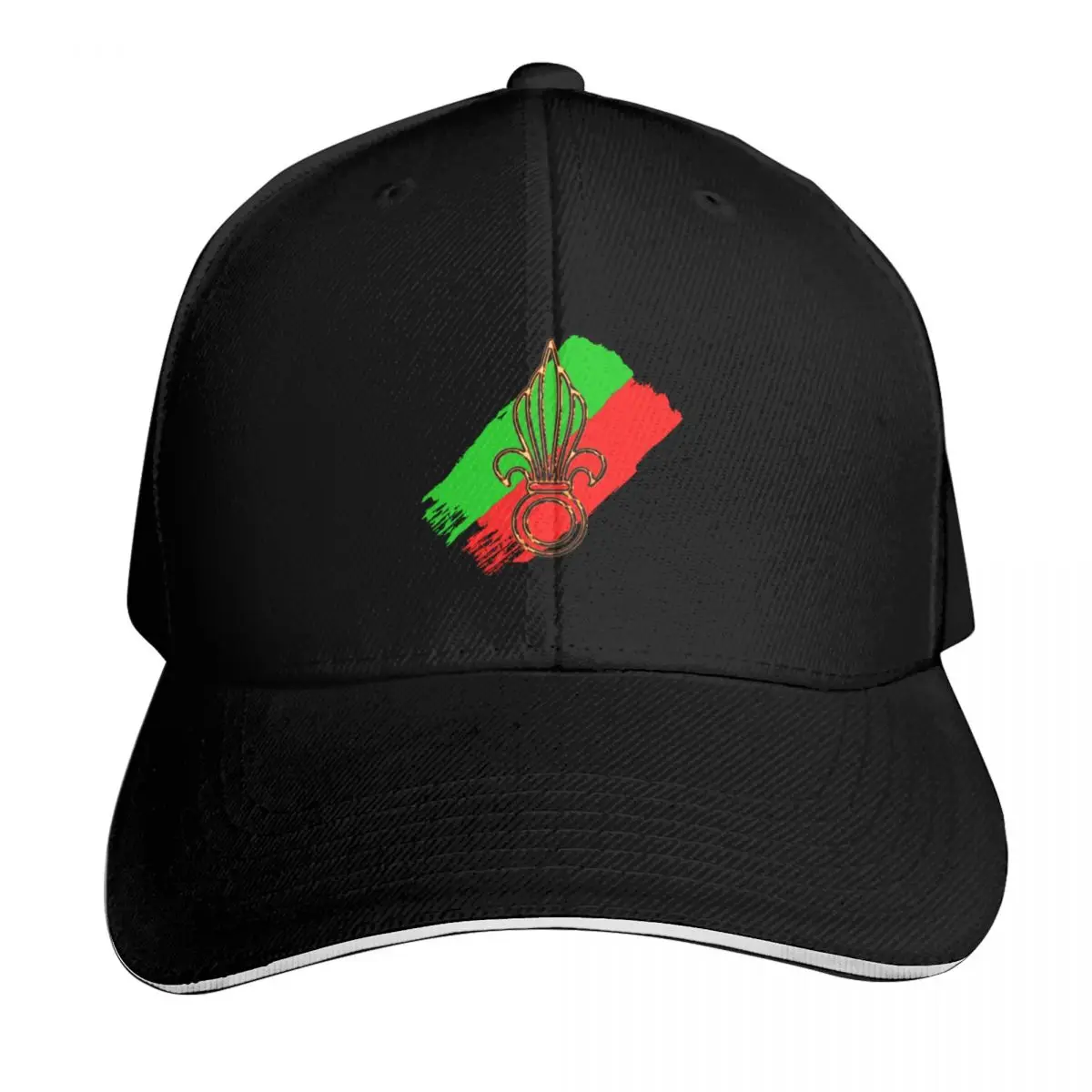 French Foreign Legion Insignia Baseball Cap Curved Brim Classic Fit Low Profile Unstructured Unisex for Men Women