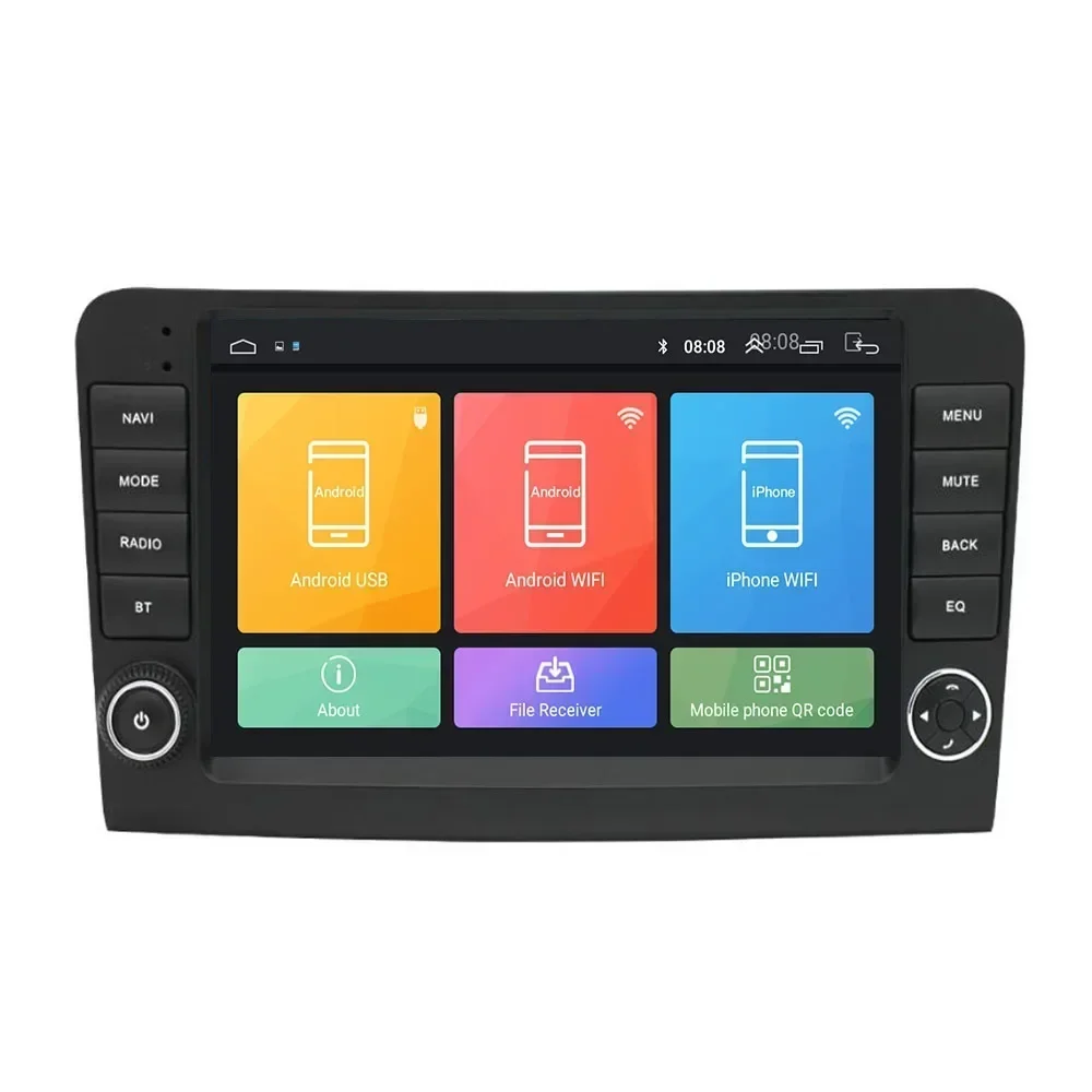 Android 13 For Mercedes Benz CLASS ML W164 X164 ML350 ML300 GL500 ML320 ML280 GL350 Car Radio CarPlay Auto GPS No 2 Din 2Din DVD