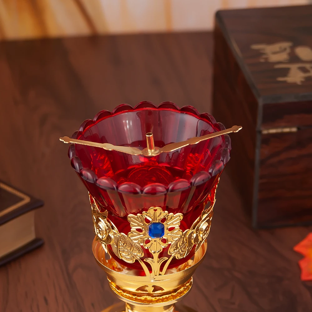 Orthodox Church Candlestick Re - Candle Making Glass recension och pris