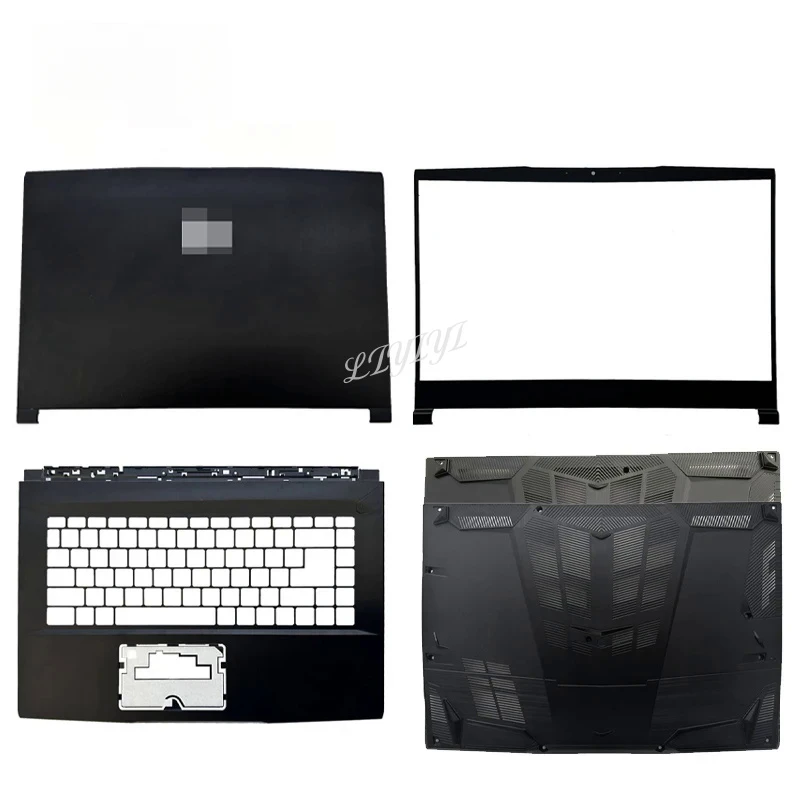 

For MSI Bravo 15 MS-16WK Screen rear cover Front bezel Keyboard frame palmrest upper lower back case Bottom shell