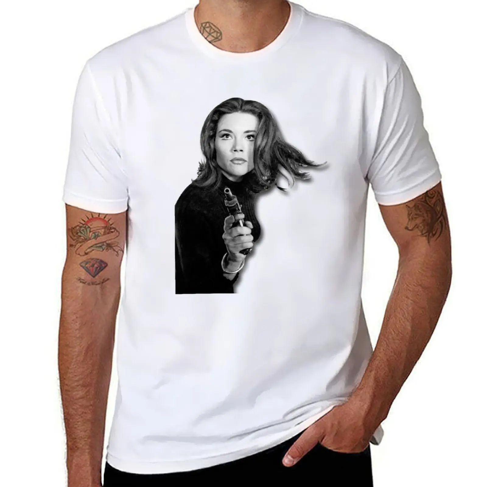 

Shirt, Emma 70s 90s 80s Series ,TV Peel Shirt Retro T-Shirt Minimalist Casual Short Sleeve Top