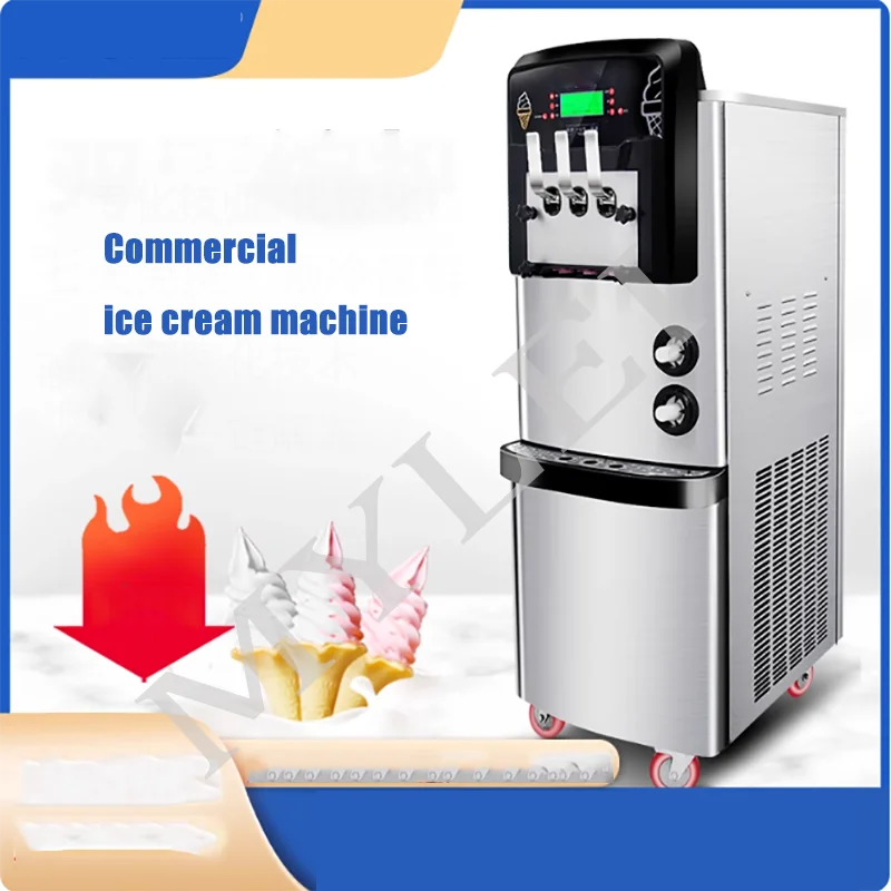 Ice Cream Soft Serve Ice Cream Making Machine Mini Ice Cream Machine Frozen Yogurt Machine