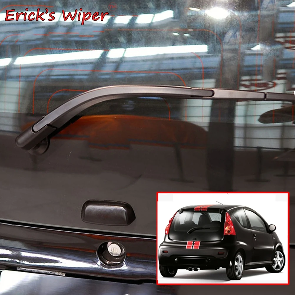 Zestaw piór i ramion wycieraczek Erick's Wiper 12" do Citroen C1 MK1 2005 - 2014 Szczotka przeciwdeszczowa do szyb przednich i tylnych
