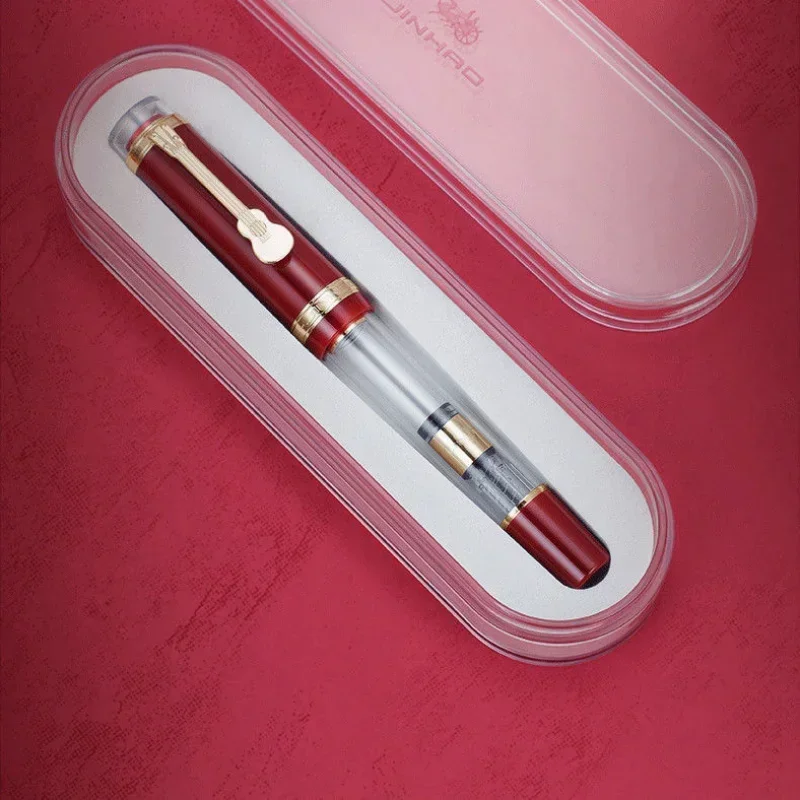 Tiandao clipe de guitarra design exclusivo estrela topo jinhao 1935 canetas fonte luxo escrita presente canetas escritório escola papelaria fluente i