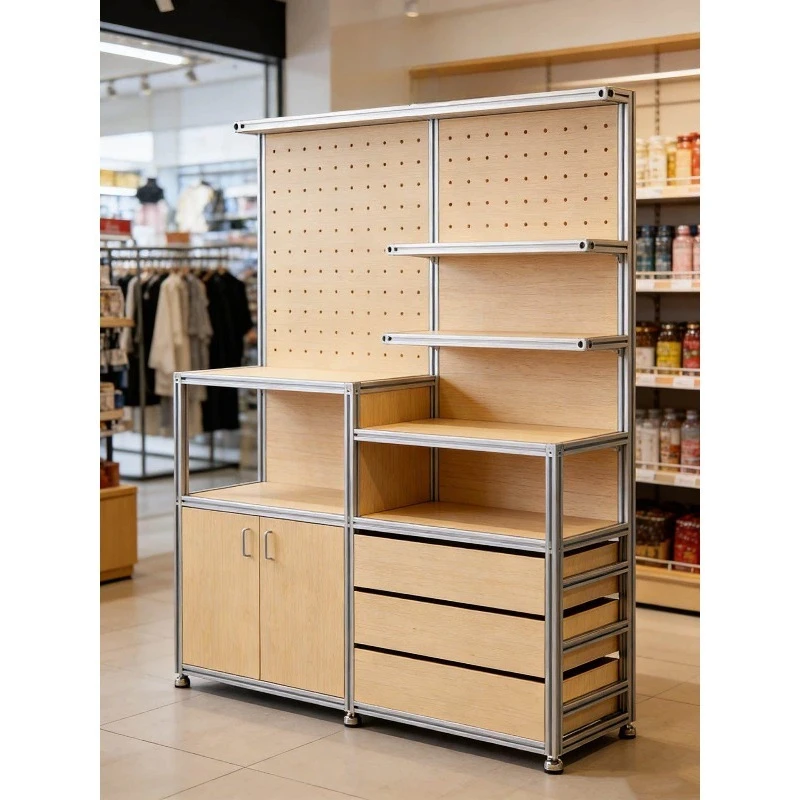 Commercial Shelf Multi-layer Display Cabinet Hole Board Multifunctional Display Rack
