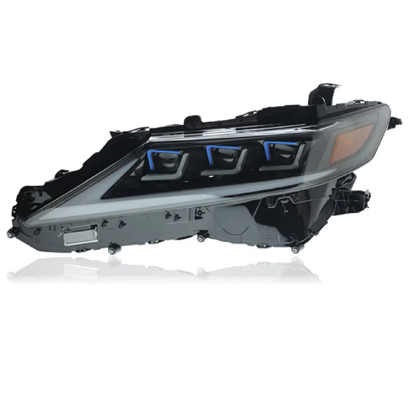 Suitable for Toyota Camry  18-23 Headlight Assembly Modified LED Lens Daytime Running Light Flowing Turn Signal Light