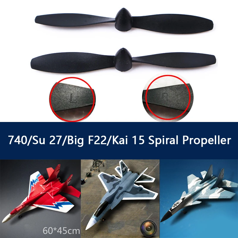 1Pair Foam Hand Throwing Glider Propeller Power Paddle For F22 SU35 SU57 J11B J20 Remote Control Airplane Accessories