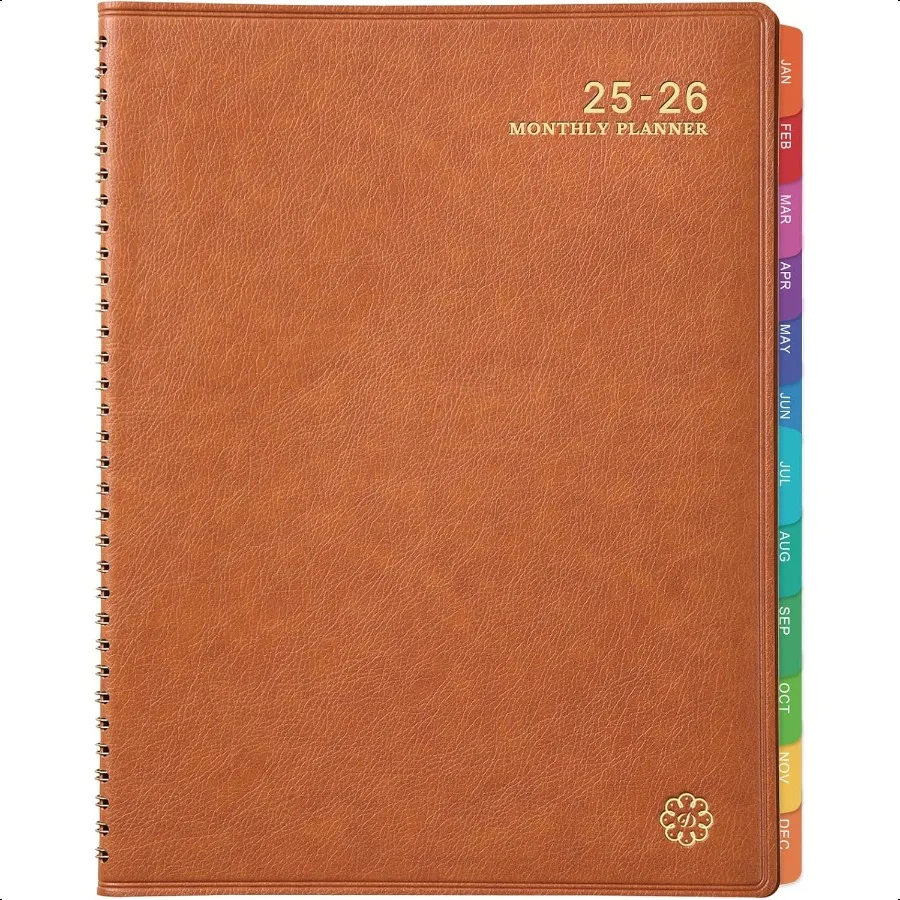 

20252026 Monthly Monthly 20252026 from JUL. 2025 to DEC. 2025 A4 8.86 x 11.4 with Coated Tabs Inner Pocket