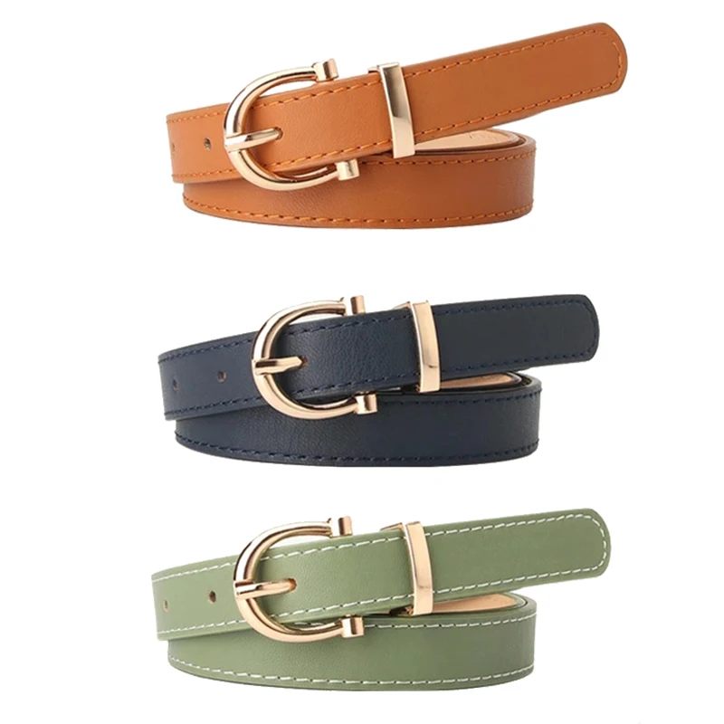 

Leather Female Belt Strap Black Brown Green Women Belts Ladies Dress Belt Girls Pants Jean Waist Belt Ceinture Femme Riem