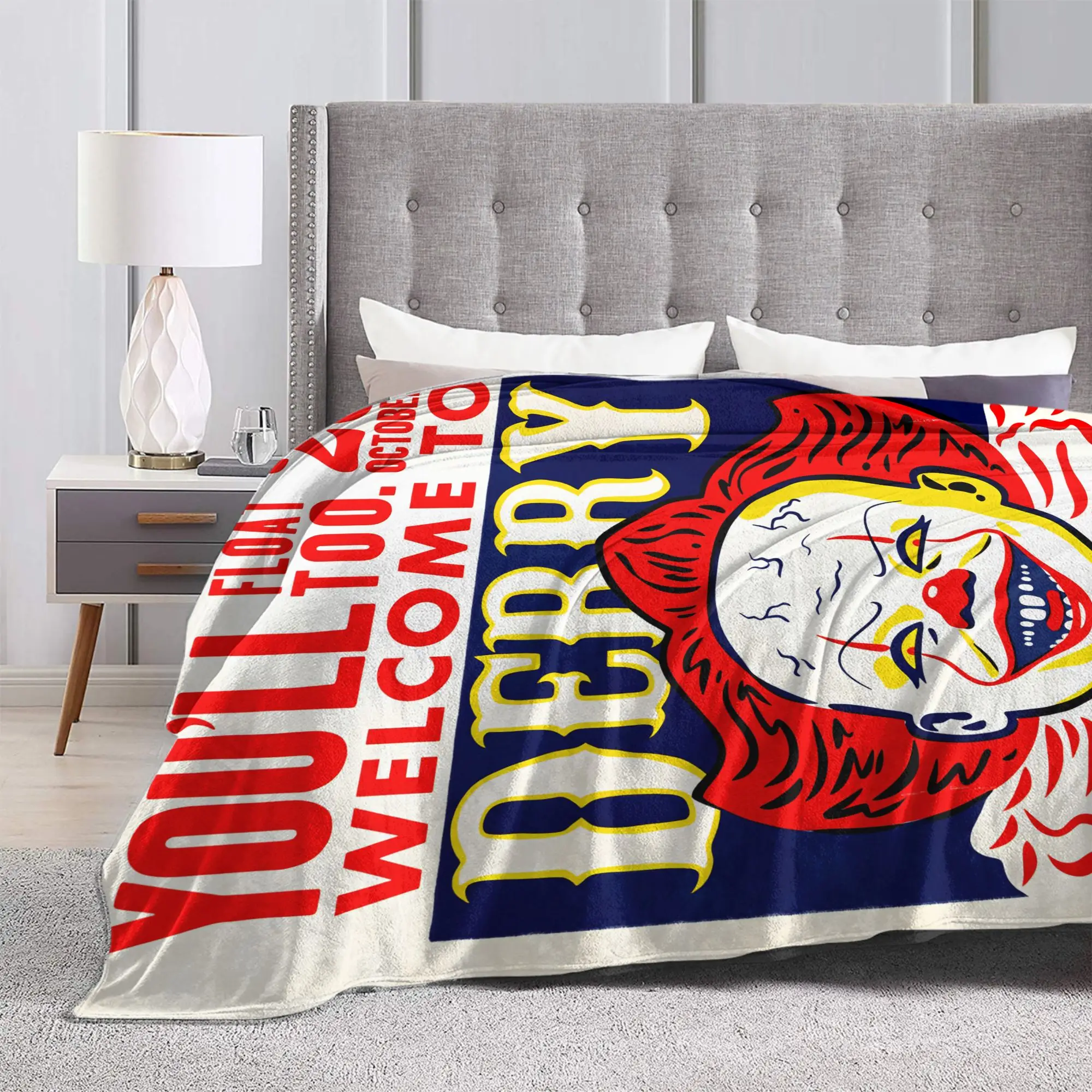 تكنولوجيا المعلومات مرحبا بكم في ديري 2025 بطانية جودة سوبر الدافئة رمي بطانية الشتاء الزخرفية الأريكة كرسي أريكة سرير الجدة المفرش