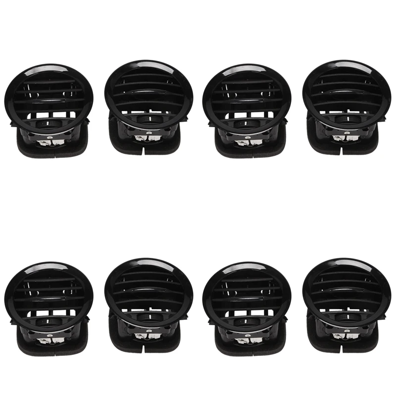 

8PCS Car Heater A/C Air Vent Cover Outlet Grille For Vauxhall Opel ADAM/CORSA D MK3 Air Conditioning Vents Trim Covers