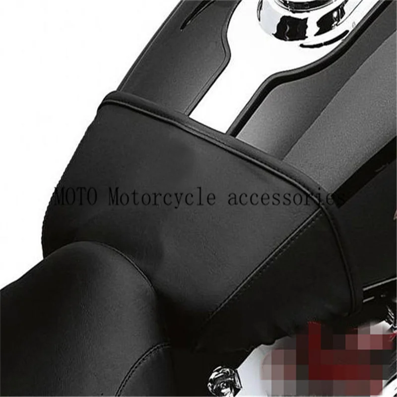 Motorcycle Tank BRA Kit PU Leather Tank Cap Protect Cover Shield For Harley Dyna 2004-2016 2015 2014 2013 2012 2011 2010 2009