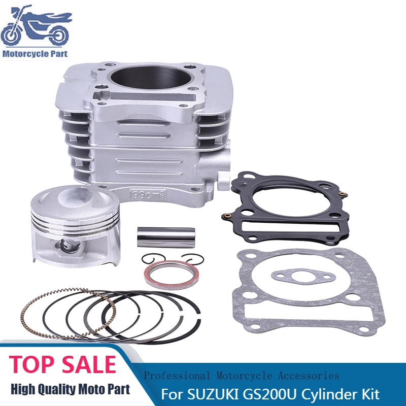 Motorcycle Engine Assembly Piston Ring Tool Cylinder Head Gasket Kit Set for Suzuki DR200SE DR 200 SE DR200SL5 SL6 SL7 DR200S