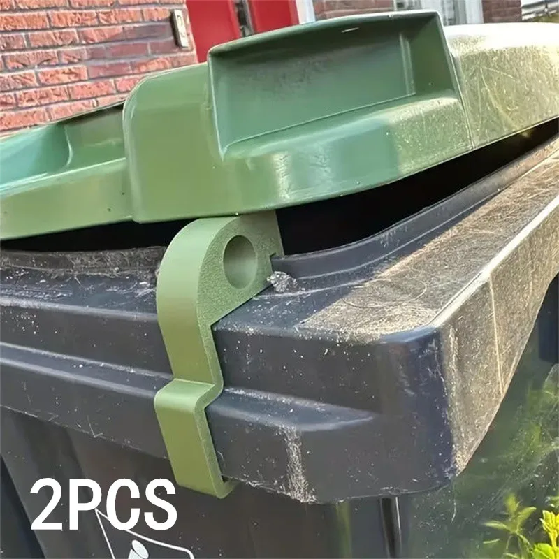 2pcs Trash Bin Ventilation Clip Anti-Pest, Anti-Odor, Improves Air Circulation, Reduces Unpleasant Smells, Insect Prevention