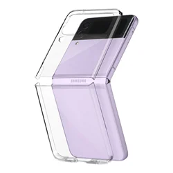 Clear Thin Cover Case for Samsung Galaxy Z Flip 7 6 5 4 flip7 FE flip6 Flip4 Flip5 Flip 3 2 1 Flip3 Flip2 Cell Phone Funda