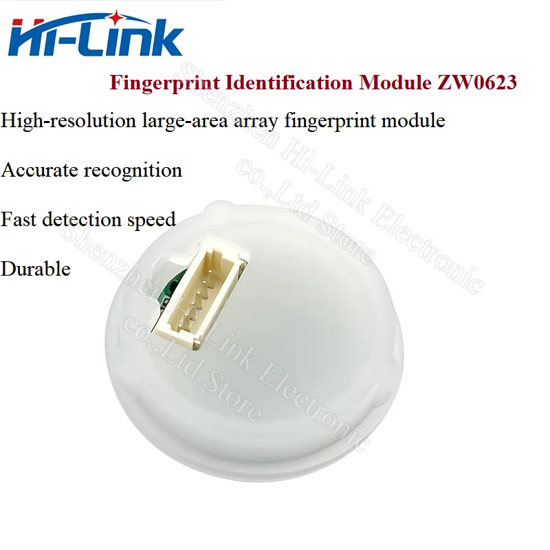 Модуль идентификации отпечатков пальцев Hi-Link ZW0623, емкостный сенсорный датчик высокого разрешения для сбора дверного замка