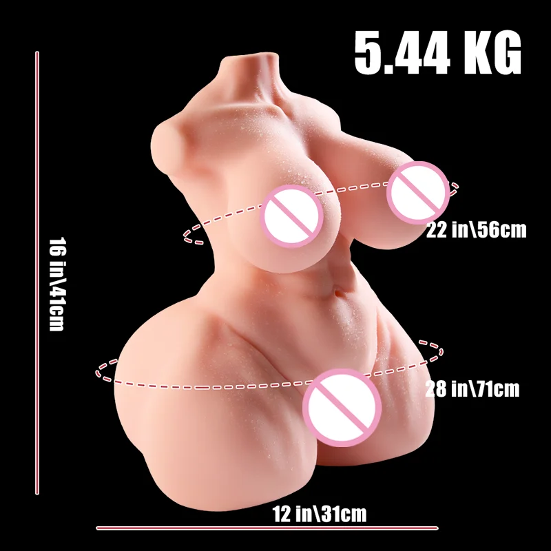 MIVM-5KG Muscle Female Body 1:1 Reproduction, Full Hips and Breasts, Realistic Vaginal Anal for Adult Male Masturbation Sex Toys image 6