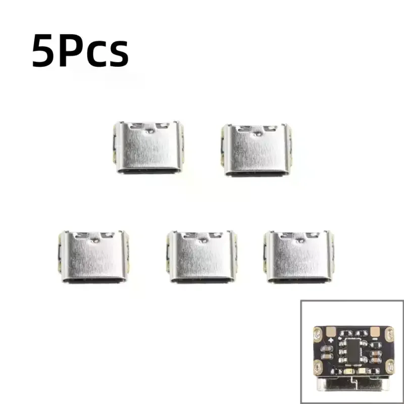 5 Pack of DC4.2V Mini Lithium Battery Type-C Charging Modules with Consistent Power Flow Control